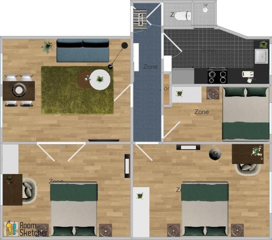 Centrally Located 4 Room Apartment Köpenhamn Exteriör bild